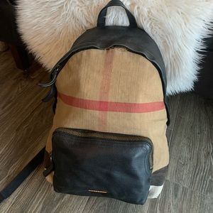 Burberry Mega Check Abbeydale Backpack
